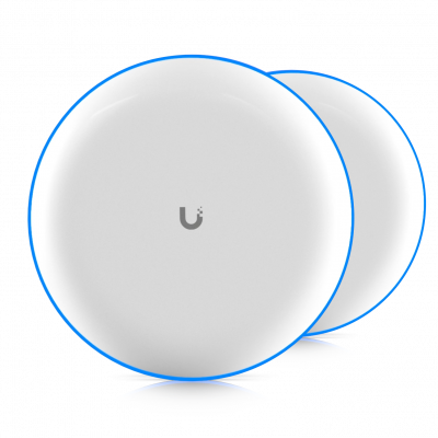UBB UBIQUITI 2-unidades Enlace Punto a Punto UniFi 1Gbps 60GHz 5GHz Puente Inalámbrico 500mts