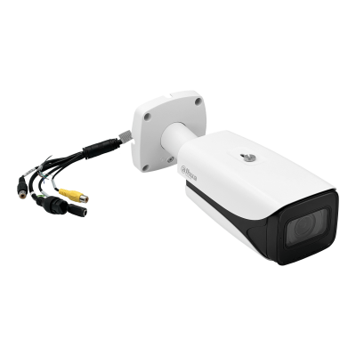 5442 DAHUA Cámara Tipo Bala 4 Megapíxeles Motorizada 2,7-12mm IP67 IK10 PoE Alcance IR 60m Ranura MicroSD HFW5442EP