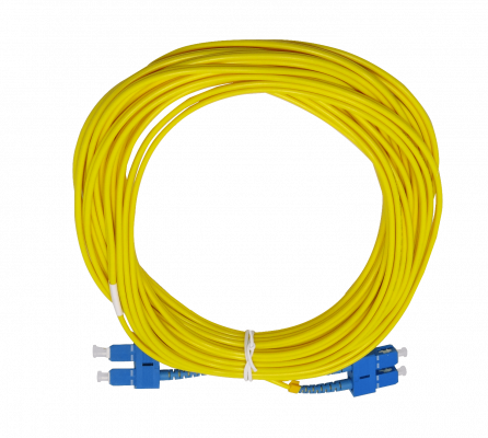 JFSCC10 Latiguillo de fibra óptica dúplex monomodo SC-SC/UPC 10 metros 9/125um 3mm
