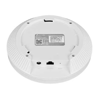 EAP650 TP-LINK Punto de Acceso AX3000 1 Puerto 1000Mbps Wifi6 2402/574Mbps Doble Banda 5/2.4GHz Poe Techo incl-12V