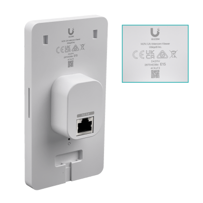 UA-INTERCOM-VIEWER3 UBIQUITI 3 unidades Intercomunicador Multitáctil 1-100 requiere-PoE UniFi-Access