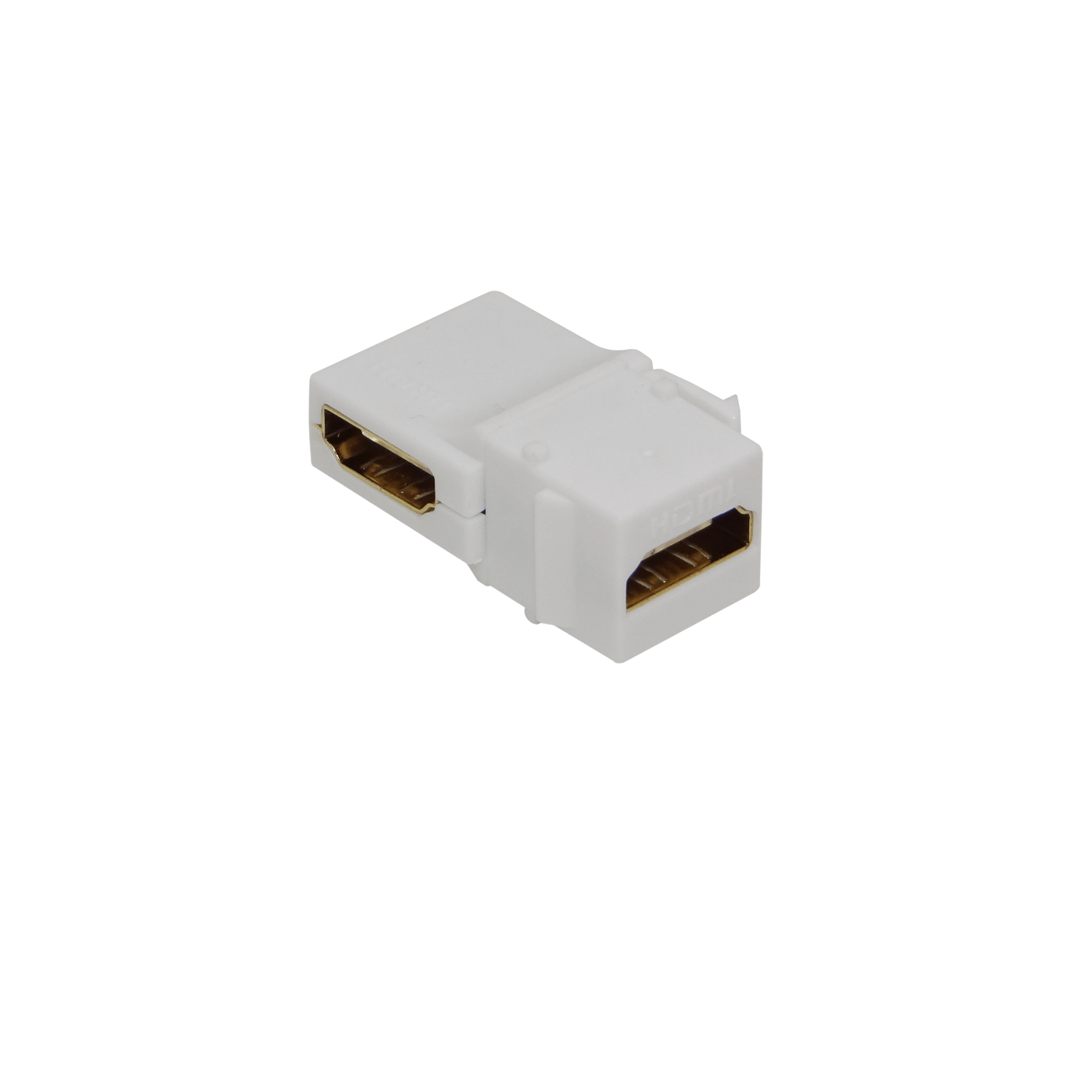 KHAL HDMI Angular-90-grados Hembra-Hembra Keystone Blanco v1.4