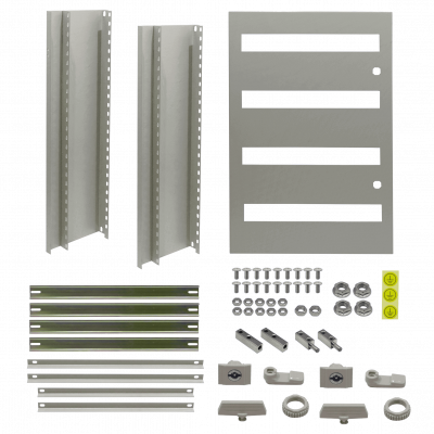 ST-825 TIBOX 743x529mm 4-RielDIN-53cm Bastidor interior para Gabinete ST6-825 MDST86
