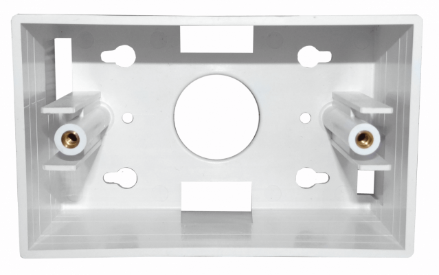 FPCWL LINKMADE HiloMetálico 47mm-Alto 70x114mm Caja Empotrar Pared Placa Frontal 70x114