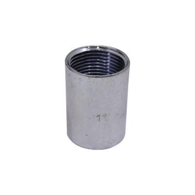 M01-COP Galvanizado 1-Pulgada Acople Extendido-50mm Rosca Interna
