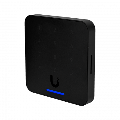 UA-G3-FLEX-B UI Negro Identificador NFC-ID Teclado Bluetooth4.1 13,56MHz PoE 1-100 IP55 Control de Acceso