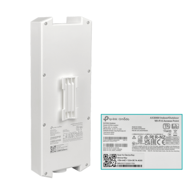 EAP650-OUTDOOR TP-LINK AX3000 1-Puerto 1000 WiFi6 2402/574 5/2,4GHz PoE IP67 Muro/Poste