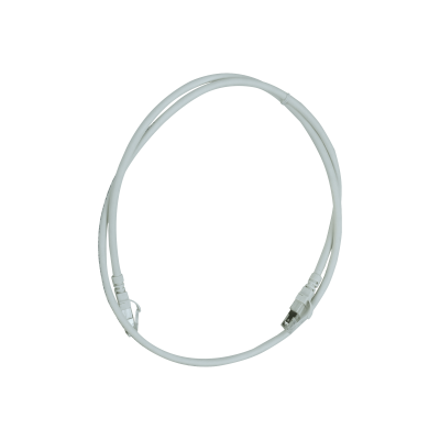 C6AW-10 LINKMADE Cable de Parcheo Multifilar Cat6a U/FTP Blanco LSZH de 1 metro con Conectores Inyectados