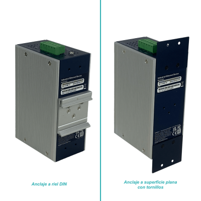 IGS-10020MT PLANET 8-1000 2-SFP Conmutador Industrial Gestionado Carril-DIN 12-48VDC 24VAC