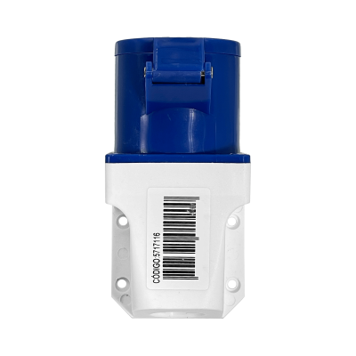 423-6 PCE Typ423-6h 32A IP44 Hembra Toma Industrial 690V 2P+T