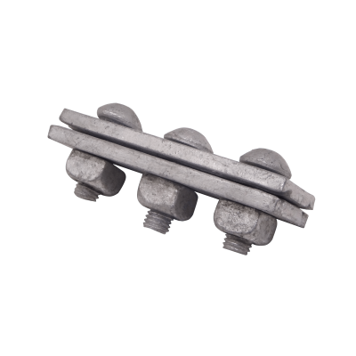 GTL00032 Abrazadera de Fijación para Poste de 3 Tornillos 5/8T/VTRC 150x34x9x15mm