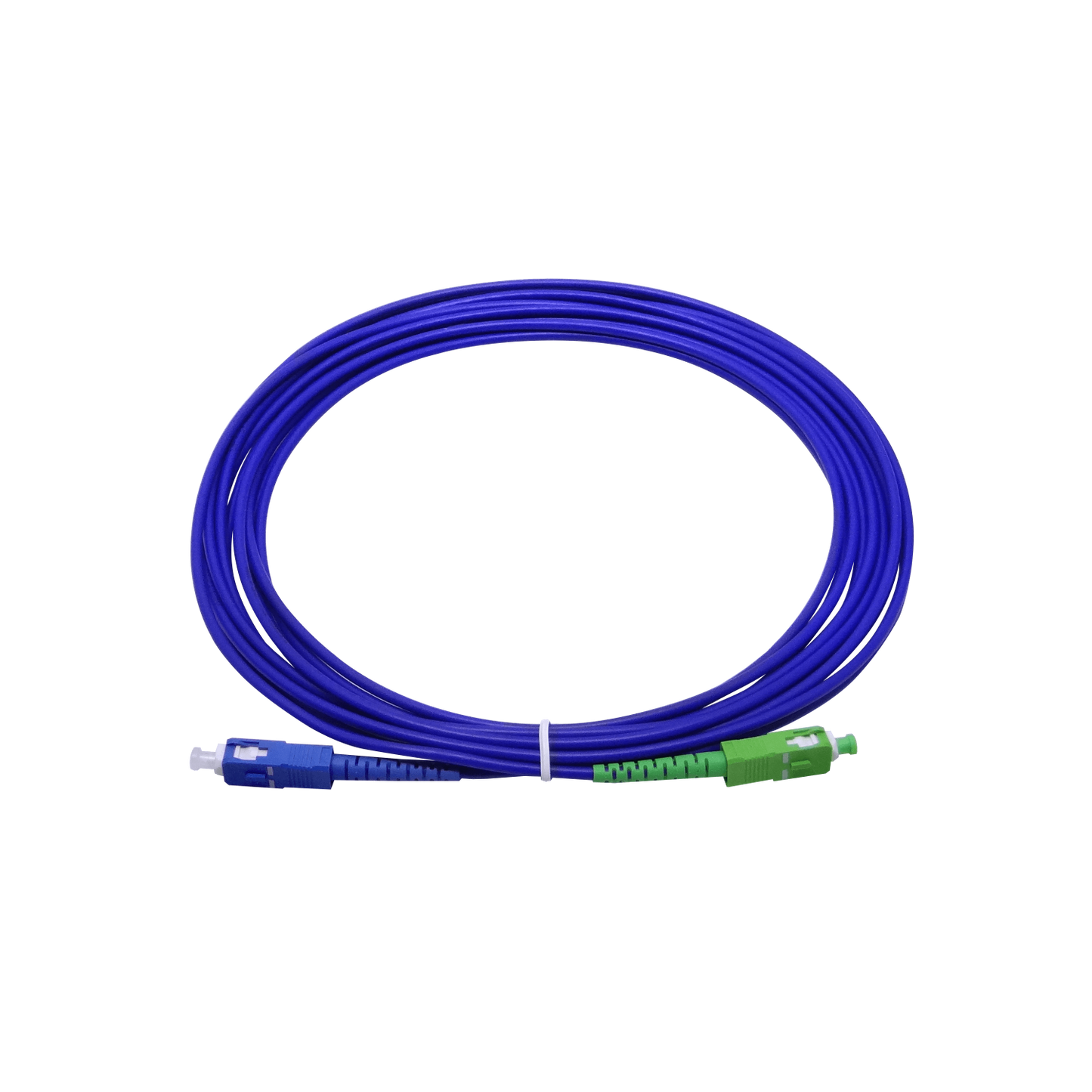 JBSAC5 LSZH Blindado 5mt SC/APC-SC/UPC SM Simplex JumperFibra 3.0mm 9/125um