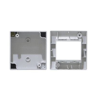 KEP-2 KALOP sinTapa 2-Módulos Caja Gris IP40 2-Puestos Sigma KL42013