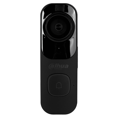 DB41AP DAHUA Timbre inteligente con WiFi, resolución 4MP, inteligencia artificial, CCTV, infrarrojo, Bluetooth, ranura MicroSD, conector USB-C y micrófono incorporado