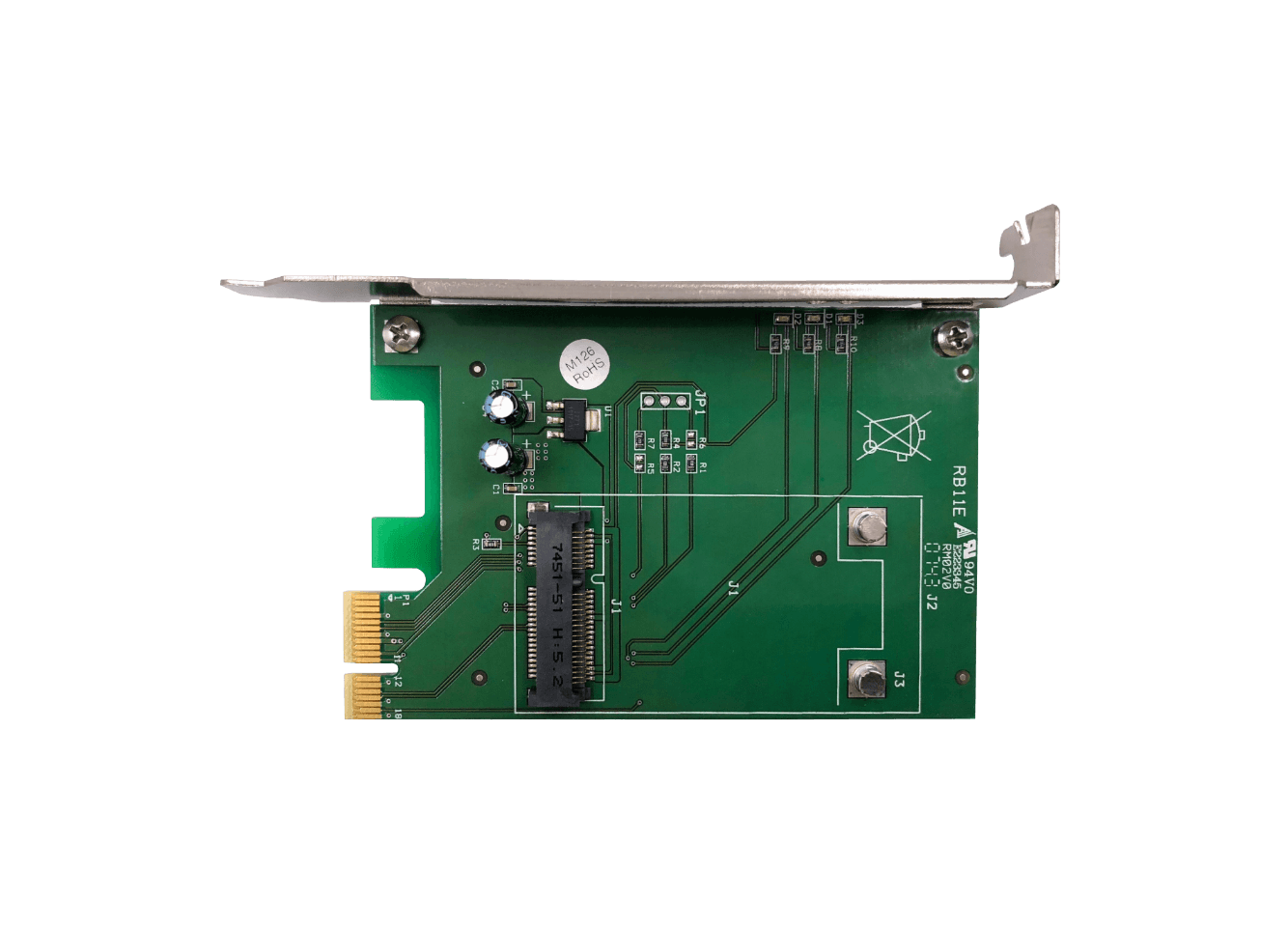 RB11E MIKROTIK Convertidor de Tarjeta PCI a formato MINI-PCI