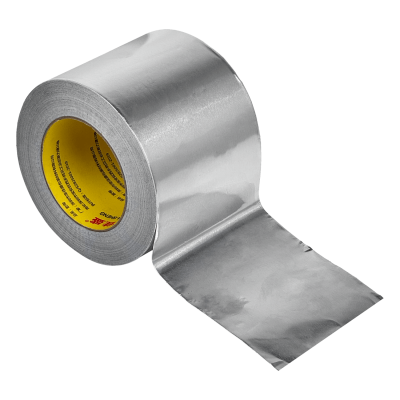 ALCF34 Espesor-0,03mm Ancho-150mm Largo-50mt Cinta Adhesiva Aluminio PlasticPE