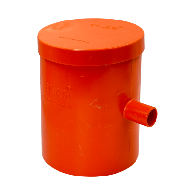 NVC160 160x25mm Naranja Cámara de inspección con tapa de PVC y certificación SEC