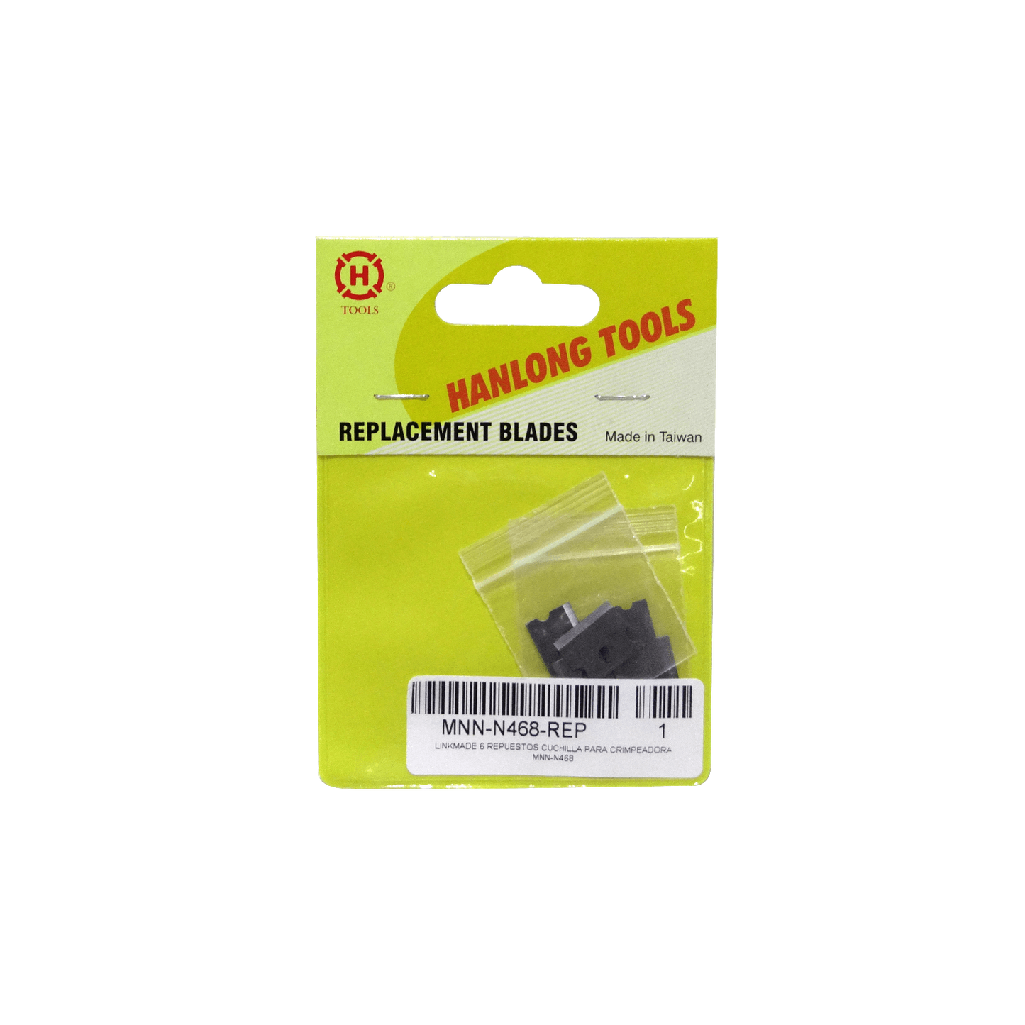 MNN-N468-REP LINKMADE Kit de Recambio 6-Mordazas para Crimpadora MNN-N468