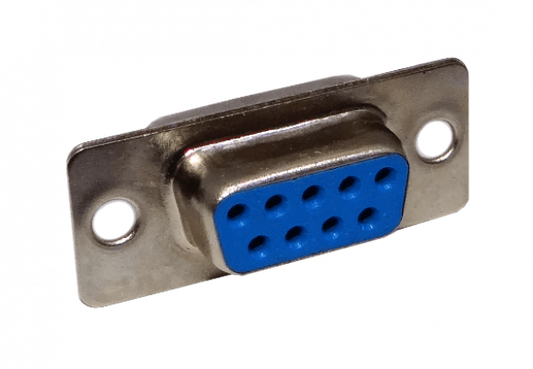 DB9-H Conector Hembra D-Sub de 9 Pines Soldable para Cable req/DB-CAP DE-09/H 31mm