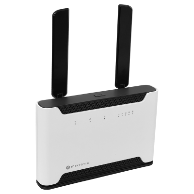 CHATEAU-PRO-AX Router MIKROTIK AX3600 5 Puertos Gigabit (1 PoE-out) USB WiFi6 Doble Banda 2,4/5GHz H53UiG-5HaxQ2HaxQ