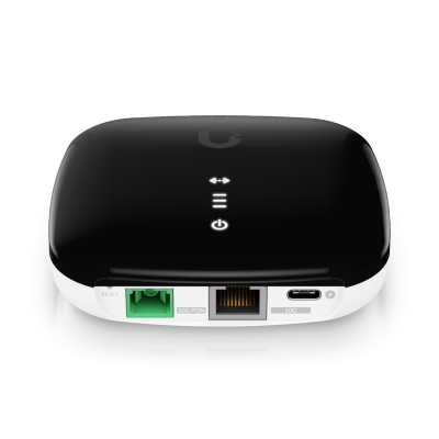 UISP-FIBER-XGS UBIQUITI Equipo Terminal de Red Óptica XGSPON 1-10G 1-SC/APC Monomodo incluye-5V/3A/USB-C 20km Enrutador