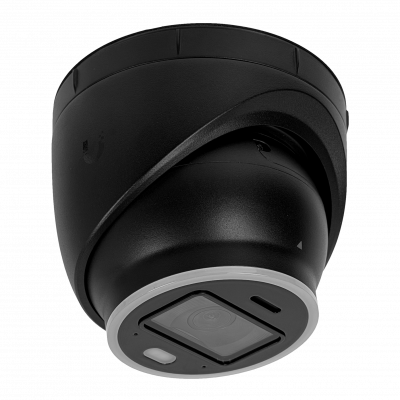 UVC-AI-TURRET-B UI Negro MiniDomo 8MP AI V57º 1-1000 IP66 IK08 CamaraIP IR40 req-PoE+