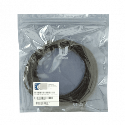 NUP-5 UBIQUITI Negro 5mt Cable Cat6 RJ45 500cm U-Cable-Patch-5M-RJ45-BK