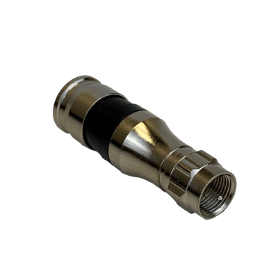 RG11-CR Conector F Macho a Compresión 16mm para Cable Coaxial RG-11 con Refuerzo