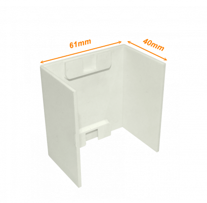 QN6U LINKCHIP Unión para Canaleta Blanca 60x40mm, Modelo CCA-6040-U, Compatible con QN6W