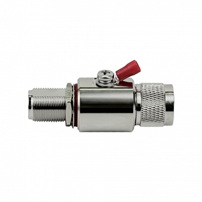 N24-SP Protector Pararrayo 2,4-2,5GHz N-M N-H IP67 Largo-65mm Sobretension