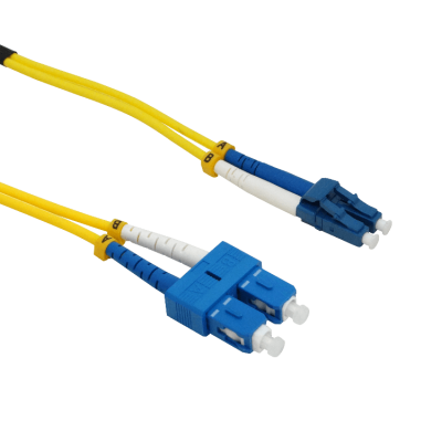 JFSLC3 3mt LC-SC/UPC MonoModo SM Duplex Jumper Cable Fibra 9/125um 3mm
