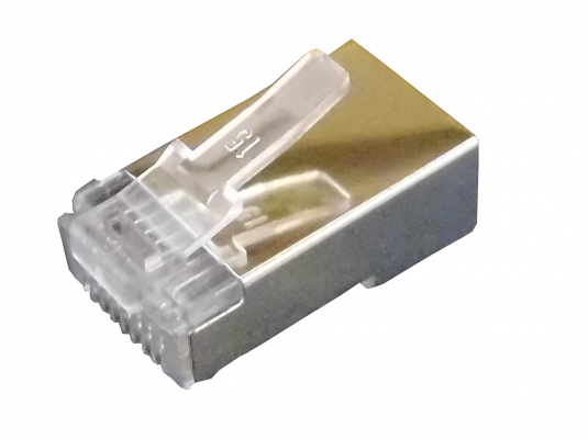 RJS-B LINKMADE 100-piezas para Multiconductor Cat5e FTP STP Conector RJ45 Metálico
