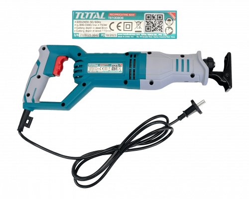 SIERRASA TOTAL Sierra Sable industrial SDS 750W 3300rpm Reciproca TS100806