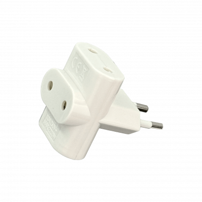 ELG-32 Enchufe triple 6A 250V 1500W sin conexión a tierra YC002 Sin-Certificacion