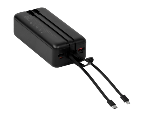 USB-30 PHILCO Banco de Bateria 30000mAh 2-USB-C USB-A 111Wh Max22,5W Portatil