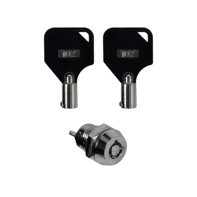 LLAVE-2PIN Cerradura Eléctrica 2-Polos 12mm Interruptor Seguridad Necesita-Soldadura-Cables 0,5A 250V