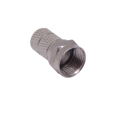 K-0060 RG6 Conector Roscable Tipo-F-Macho para Cable Coaxial RG-6