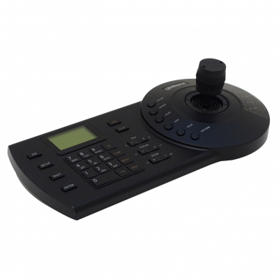 NKB1000 DAHUA Consola con Teclado y Palanca de Control LAN RS232-DB9-Macho RS485 RS422 USB Pantalla de Cristal Líquido
