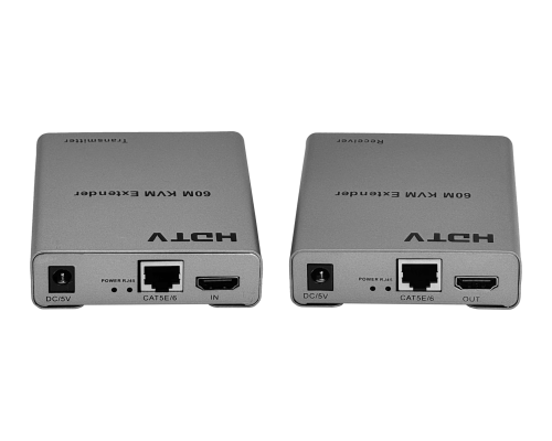 KVM-HU Extensor KVM HDMI más 2 USB 1080p sobre cable UTP CAT5E/CAT6 hasta 60 metros mediante un solo cable RJ45