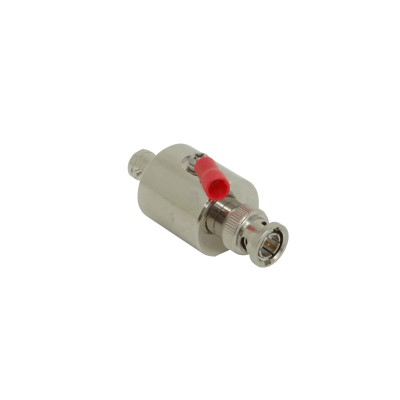 BNC-RAYO Supresor de Sobretensión BNC Macho a Hembra 0-3GHz 50/75ohm de 58mm de Longitud