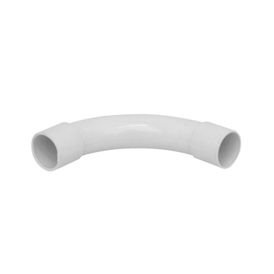 PVC25-C LINKCHIP 25mm Curva para Caño PVC Blanco Codo
