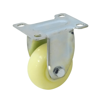 RUEDA-3B Rueda fija blanca de 3 pulgadas con capacidad de carga de 30Kg dimensiones 65x95x105mm