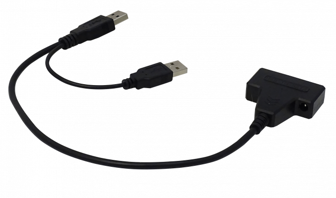 SATA-UU Convertidor SATA a USB 3.0 para Disco Rígido Externo de 2,5 o 3,5 pulgadas, requiere 12V, compatible USB 2.0