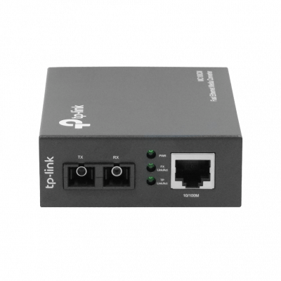 MC100CM TP-LINK Convertidor de Medios Transceptor Multimodo 100Mbps 2 Puertos SC 850nm Alcance 2km