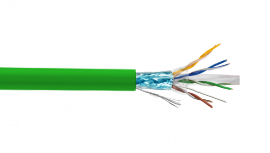 CBAF-FV3 FURUKAWA LSZH Verde Categoría 6A F/UTP 305 metros Unifilar 23AWG Bobina de Cable 23370095