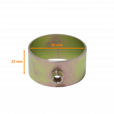 MAST-C5 Base para tubo de 58mm req/MAST-PL Fijacion Mastil Telescopico