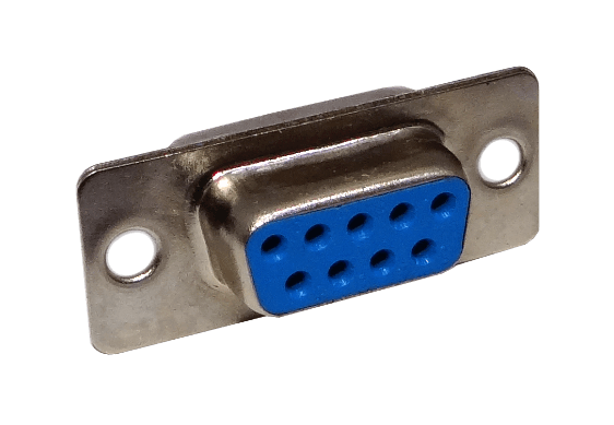 DB9-H Conector Hembra D-Sub de 9 Pines Soldable para Cable req/DB-CAP DE-09/H 31mm