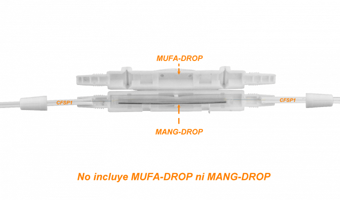 CFSP1 1-Fibra-G652D Blanca 500m DropCable Exter. FTTH SM LSZH 3x2mm
