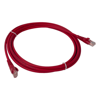 CPR-30L LINKMADE 3 Metros CAT5E ROJO LSZH CABLE PATCH SOBREMOLDEADO MULTIFILAR