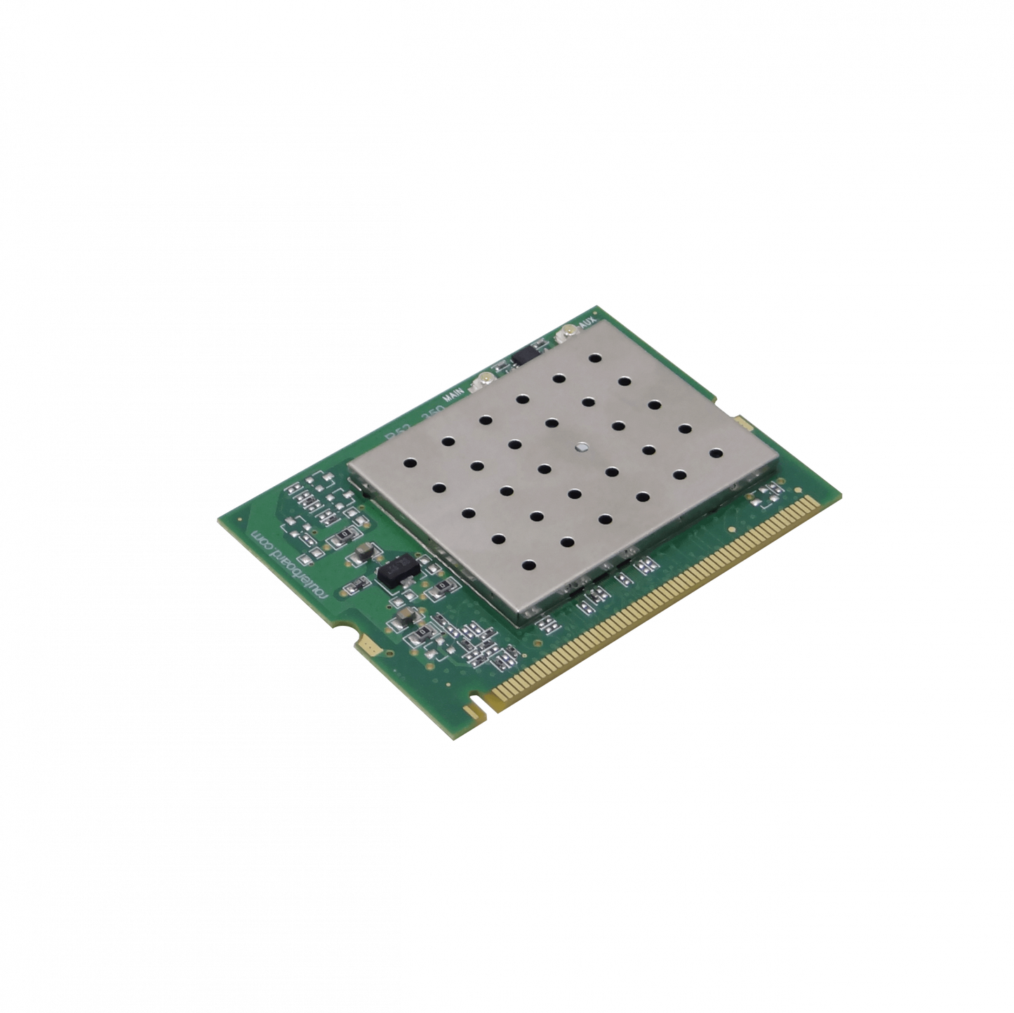 R52H MIKROTIK Tarjeta MiniPCI 2 Conectores U.FL 25dBm 2.4GHz/5GHz A/B/G 350mW Chipset AR5414